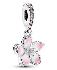 Pandora Sterling Silver Cherry Blossom Dangle Charm