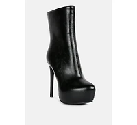 Marsha High Platform Stiletto Ankle Boots