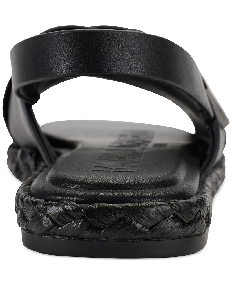 Karl Lagerfeld Paris Women's Charla Slingback Espadrille Sandals