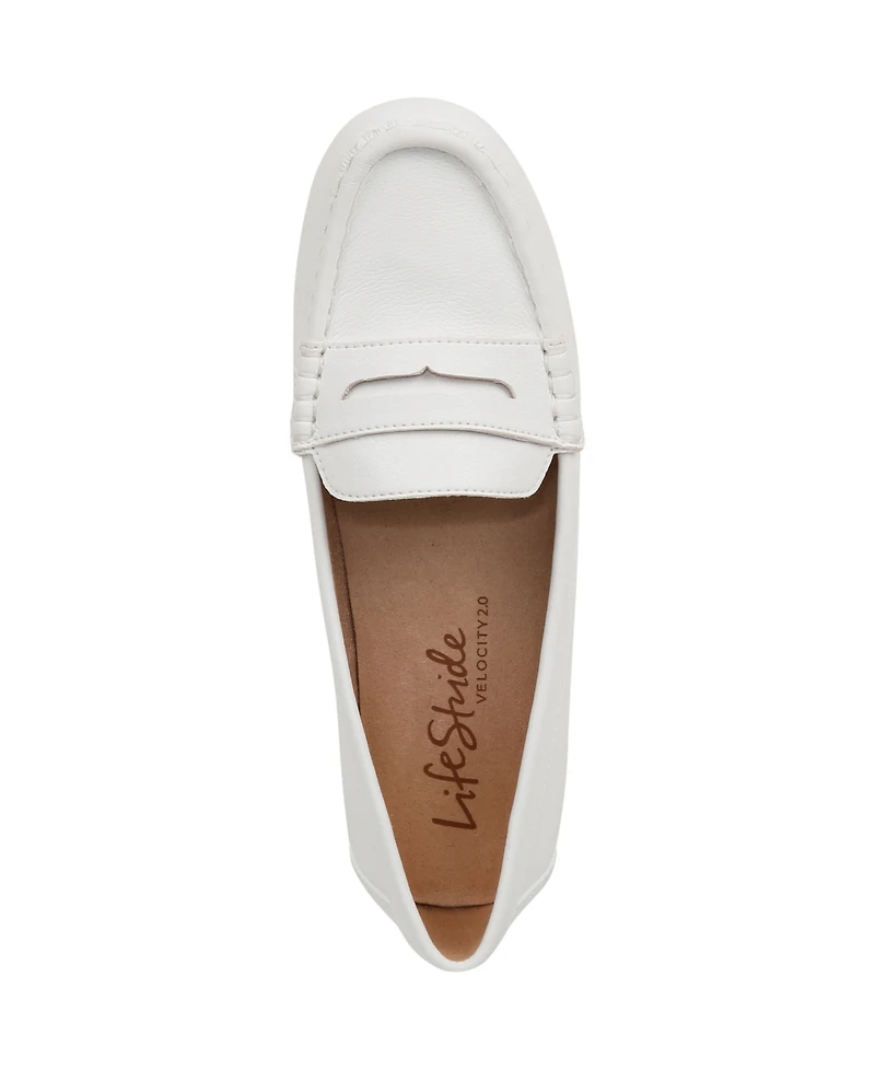 LifeStride Women's Riviera Slip On Penny Loafers