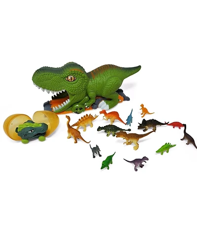 Kovot 12" Tyrannosaurus Rex Tunnel Play set with Dino Car & 30 Mini Dinosaurs