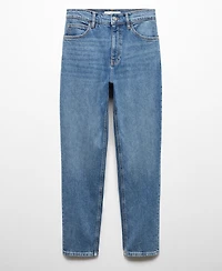 Mango Women's Mom Comfort High-Rise Jeans