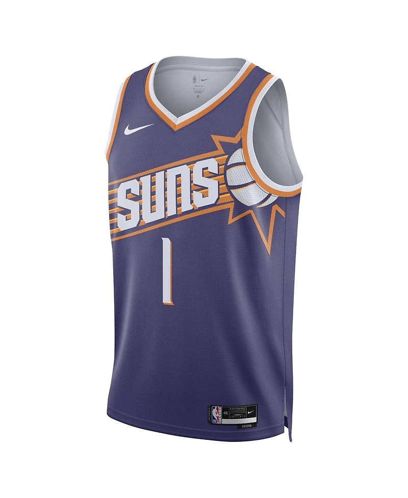 Men's and Women's Nike Devin Booker Purple Phoenix Suns / Swingman Jersey