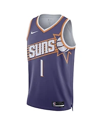 Men's and Women's Nike Devin Booker Purple Phoenix Suns / Swingman Jersey