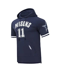 Men's Pro Standard Micah Parsons Navy Dallas Cowboys Player Name and Number Hoodie T-shirt