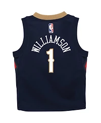 Toddler Boys and Girls Nike Zion Williamson Navy New Orleans Pelicans Swingman Player Jersey - Icon Edition