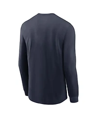 Men's Nike Navy Houston Texans 2023 Afc South Division Champions Locker Room Trophy Collection Long Sleeve T-shirt