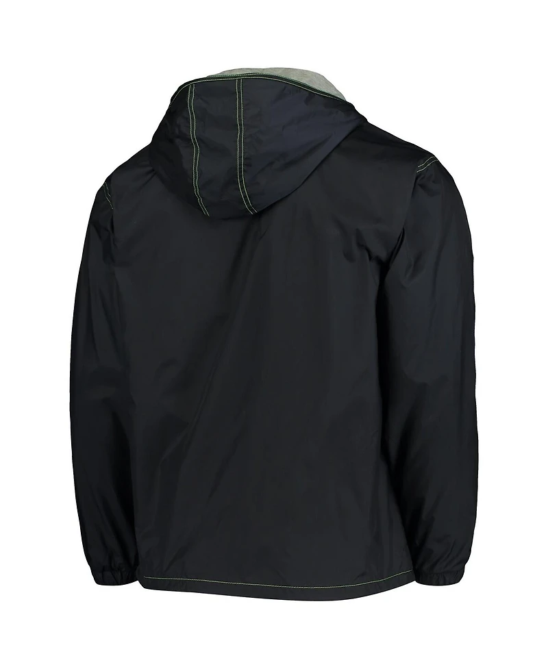 Men's Dunbrooke Navy Seattle Seahawks Logo Legacy Stadium Full-Zip Jacket