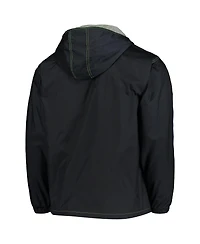 Men's Dunbrooke Navy Seattle Seahawks Logo Legacy Stadium Full-Zip Jacket