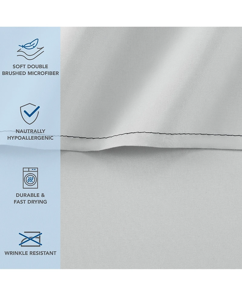 Host & Home Bulk Flat Microfiber Sheets