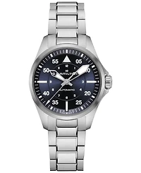 Hamilton Women's Swiss Automatic Khaki Aviation Stainless Steel Bracelet Watch 36mm
