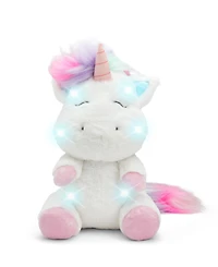 Geoffrey's Toy Box 12" Unicorn Plush with Led Lights and Sound, Created for Macy's