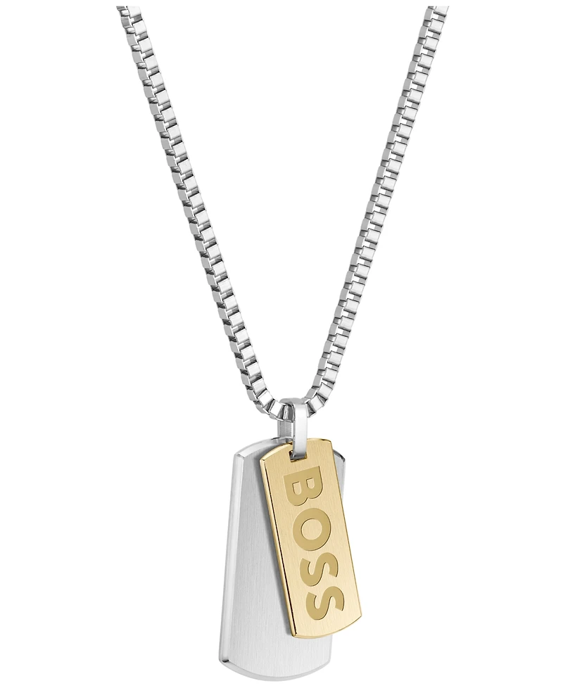 Hugo Boss Men's Devon Two-Tone Stainless Steel Necklace