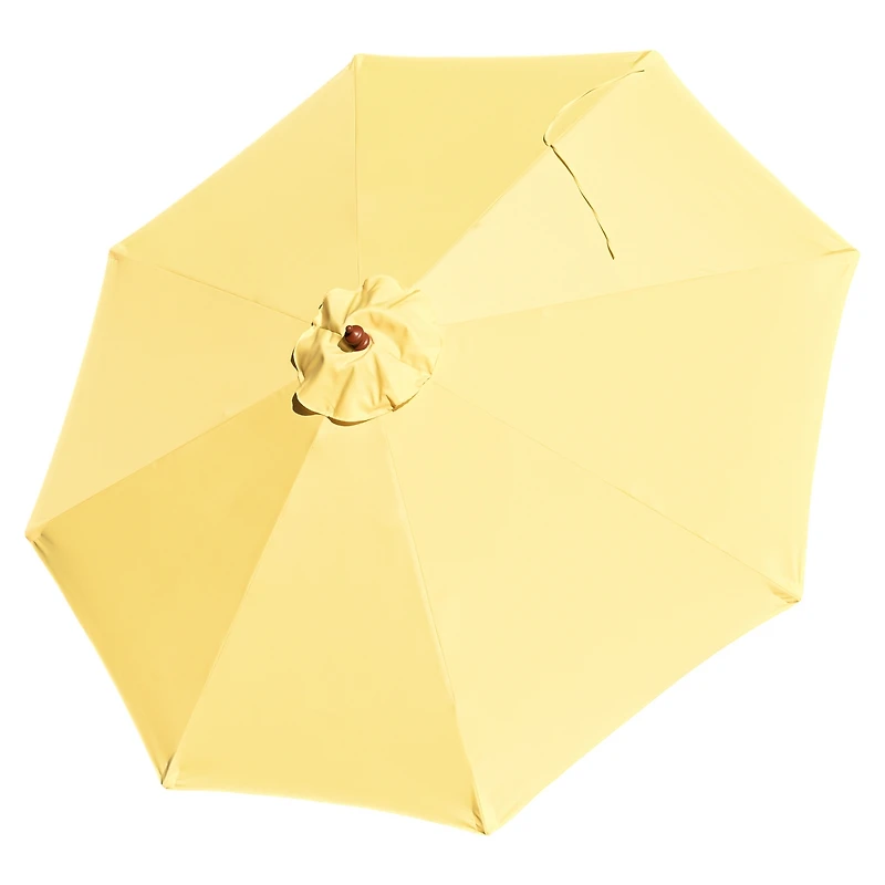 9' Umbrella Canopy Replacement 8 Rib Outdoor Patio Garden Top Cover UV30+ 180g