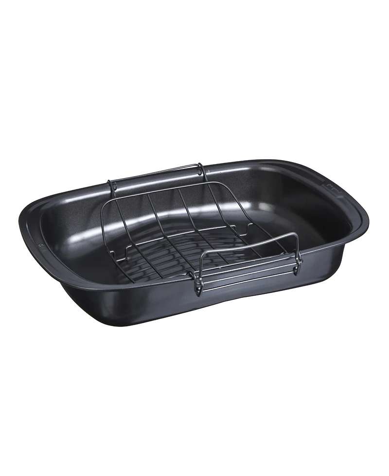 Good Cook Everyday Nonstick Quick-Baste Roasting Pan with Locking Rack