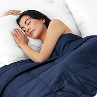 Bare Home Weighted Blanket, 30lbs (80" x 87") - Cotton