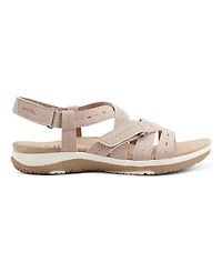 Earth Women's Samsin Strappy Flat Sandals