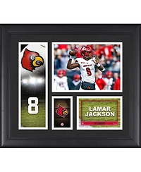 Lamar Jackson Louisville Cardinals Framed 15" x 17" Player Collage