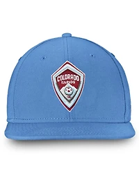 Men's Fanatics Blue Colorado Rapids Emblem Snapback Hat