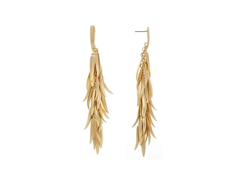 Satin Chili Statement Earrings