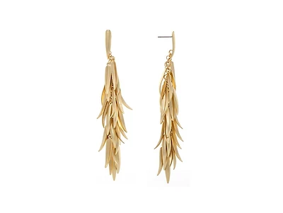 Satin Chili Statement Earrings