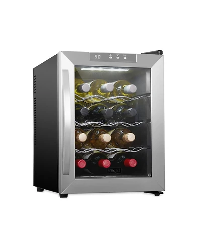Schmecke 12-Bottle Thermoelectric Wine Cooler - Stainless Steel