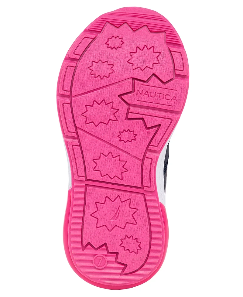 Nautica Big Girls Towhee Buoy Light Up Lace Up Sneakers