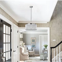 Streamdale Crystal Chandelier Round Luxury Lamp
