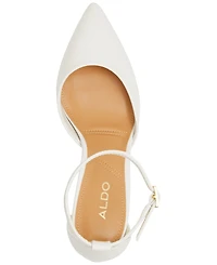 Aldo Women's Jan Pointed Toe Ankle-Strap Block-Heel Sandals
