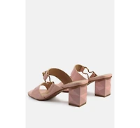 Hookup Fantasy Block Heel Sandals
