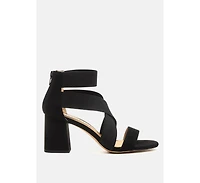 Benicia Elastic Strappy Sandal Womens