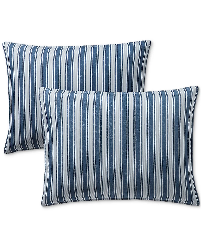 Closeout! Lauren Ralph Lauren Blair Striped Comforter Set, Full/Queen