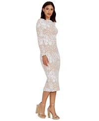 Dress the Population Emery Women's Sequined Bodycon Midi