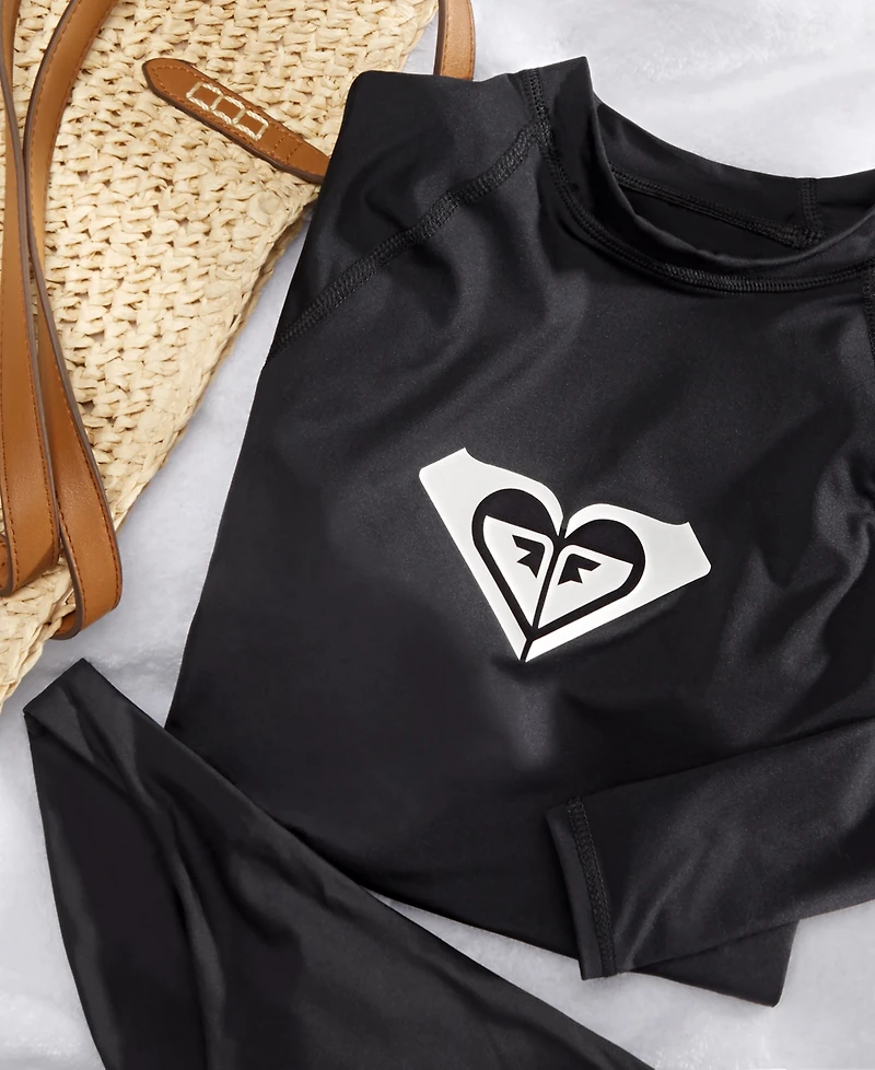 Roxy Juniors' Whole Hearted Long-Sleeve Rashguard