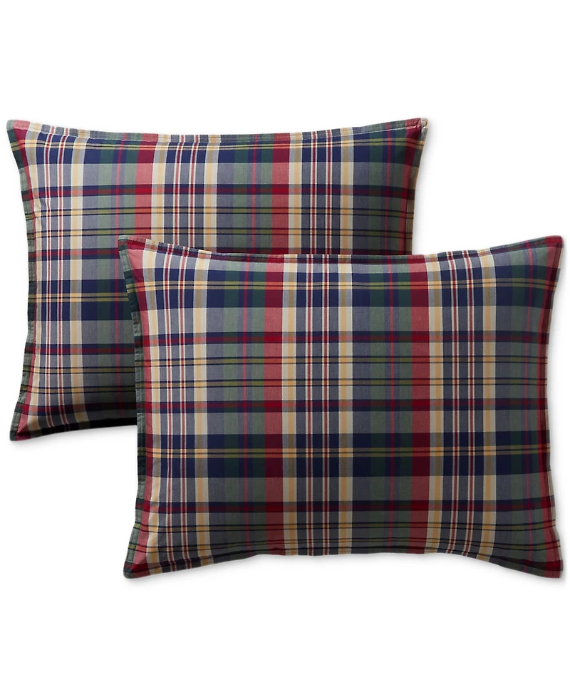 Lauren Ralph Lauren Wilson Plaid Duvet Cover Set, Full/Queen