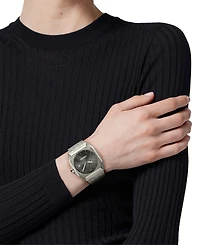 Versace Men's Swiss Gray Titanium Bracelet Watch 44mm