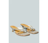 Winslet Womens Heeled Thong Sandal