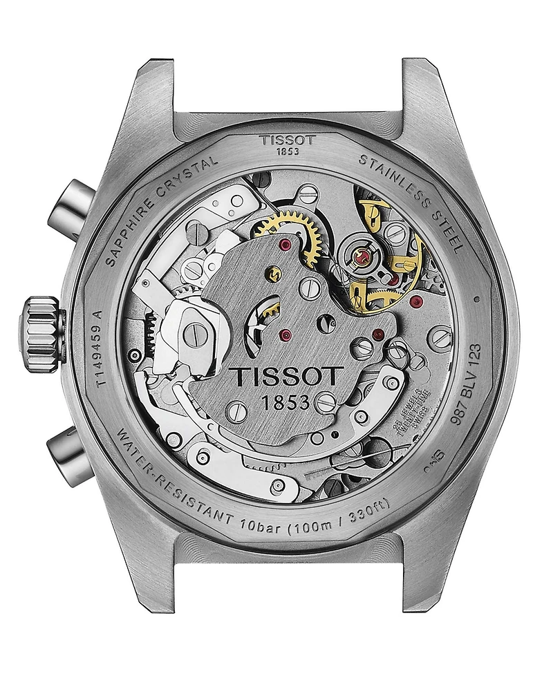 Tissot Men's Swiss Automatic Chronograph Prs 516 Stainless Steel Bracelet Watch 41mm