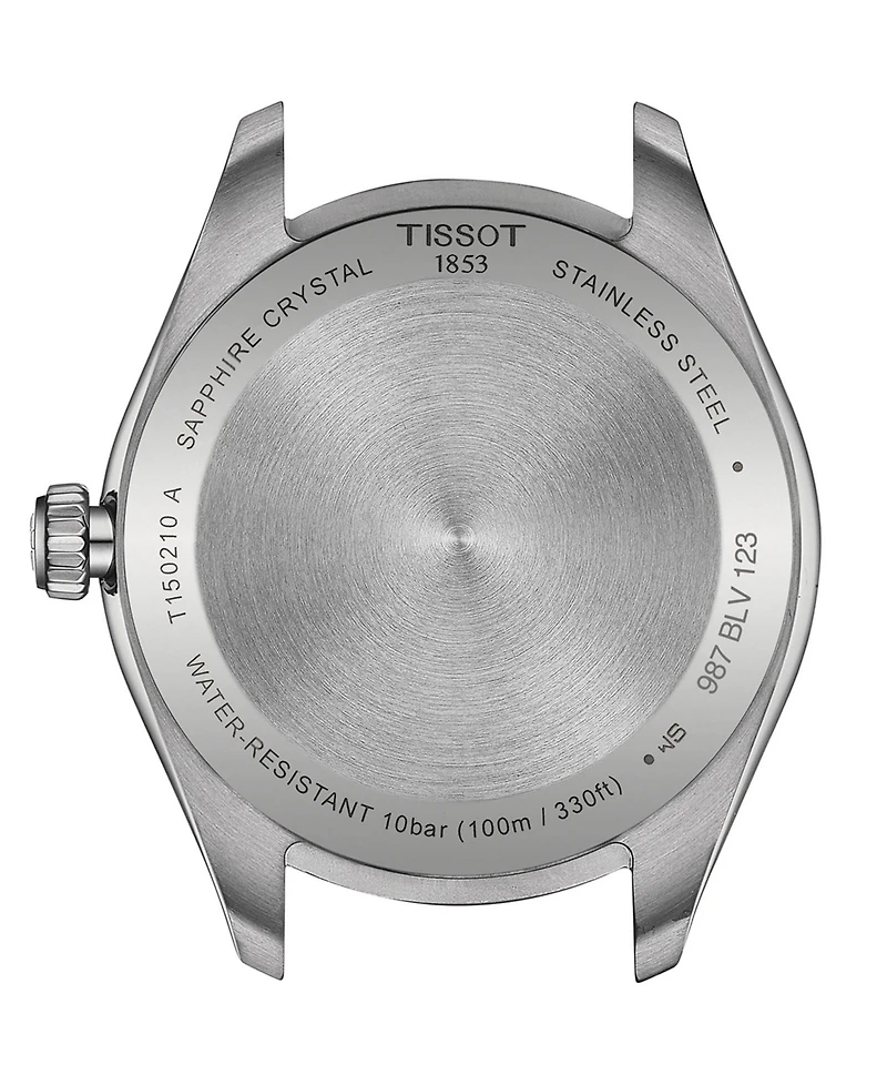 Tissot Unisex Swiss Pr 100 Stainless Steel Bracelet Watch 34mm