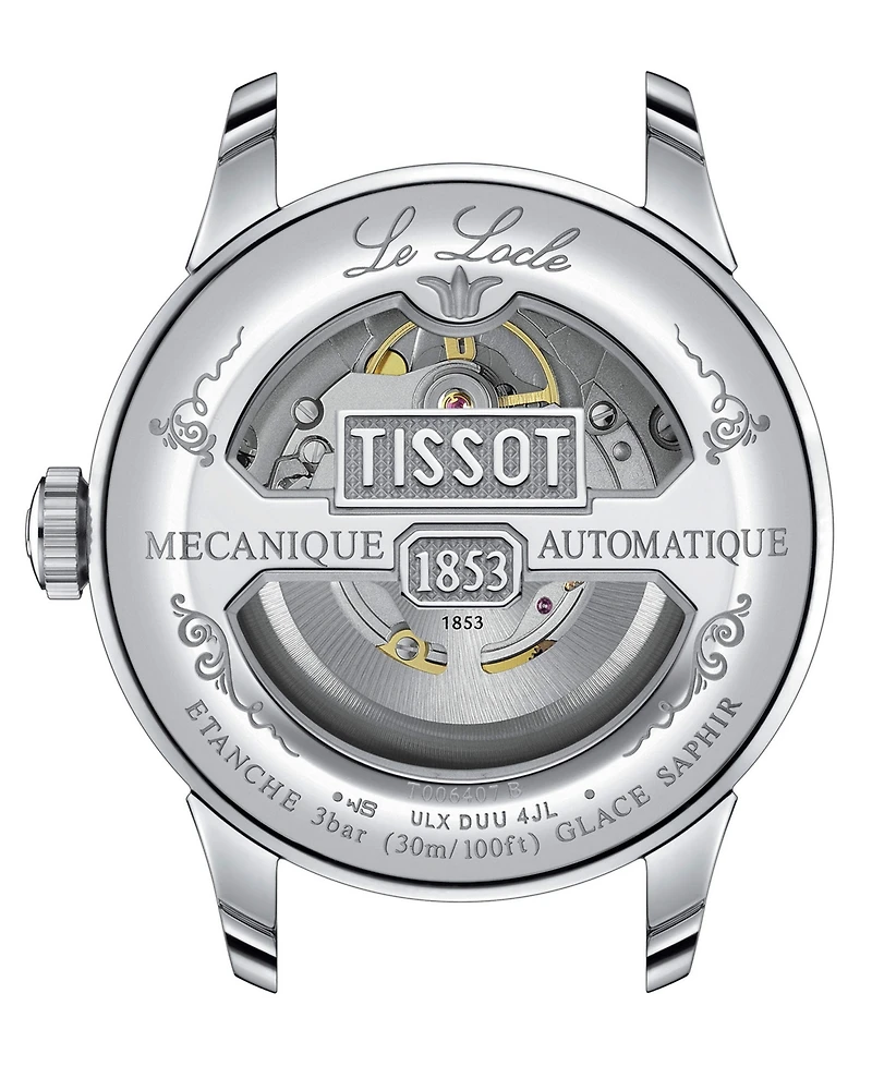 Tissot Men's Swiss Automatic Le Locle Powermatic 80 Stainless Steel Bracelet Watch 39mm