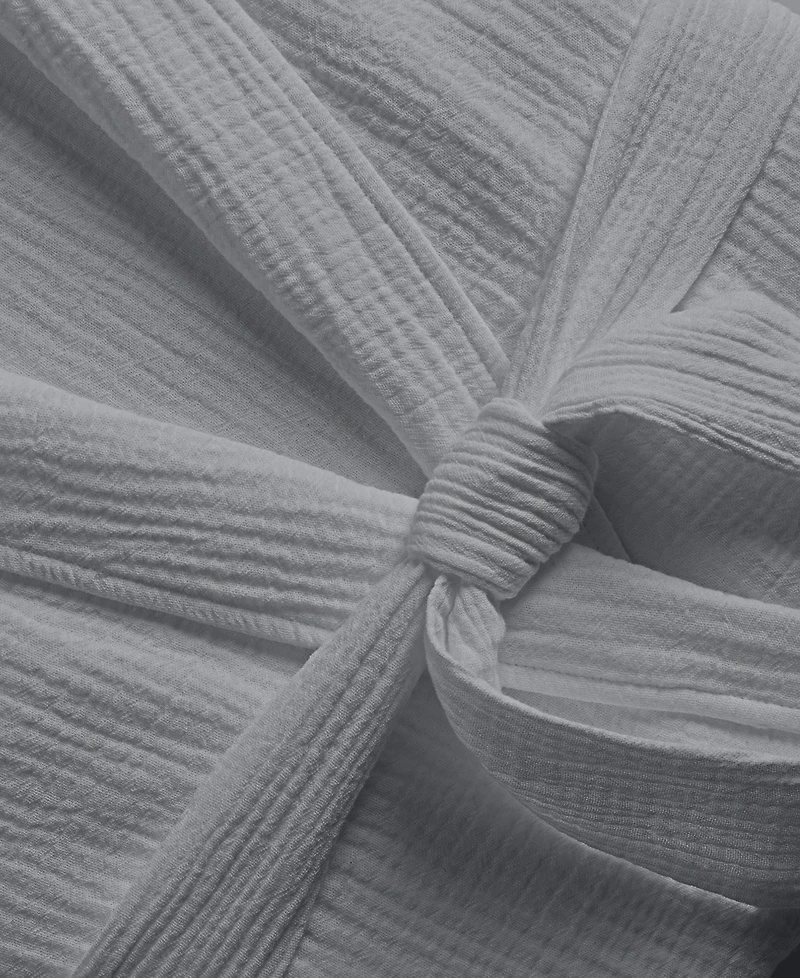 Oake All Cotton Lightweight Gauze Robe, Exclusively at Macy's