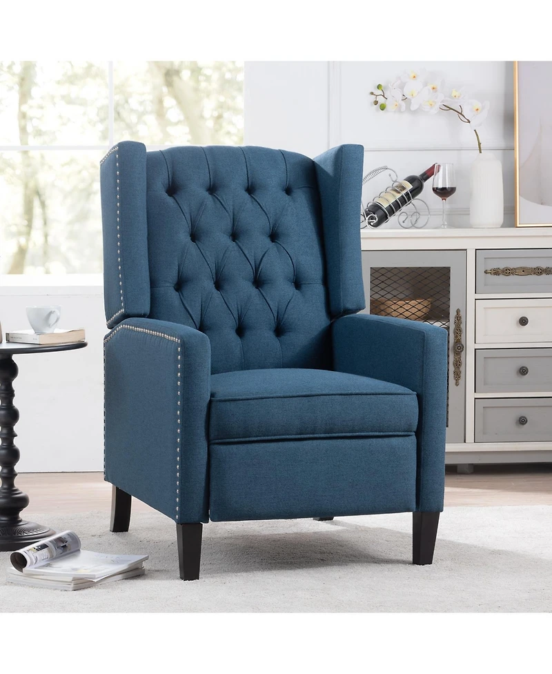 27" Wide Manual Wing Chair Recliner