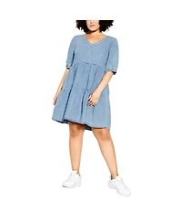 City Chic Plus Coastal Dress