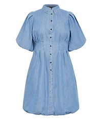 City Chic Plus Denim Ella Dress