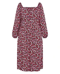 City Chic Women's Jessie Print Dress