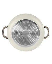 Sedona Kitchen Aluminum Qt Caldero with Silicone Rim Glass Lid and Handle Holder