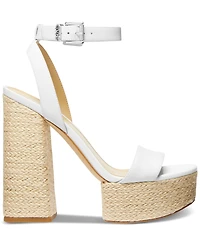 Michael Michael Kors Women's Ashton Ankle-Strap Espadrille Platform Sandals