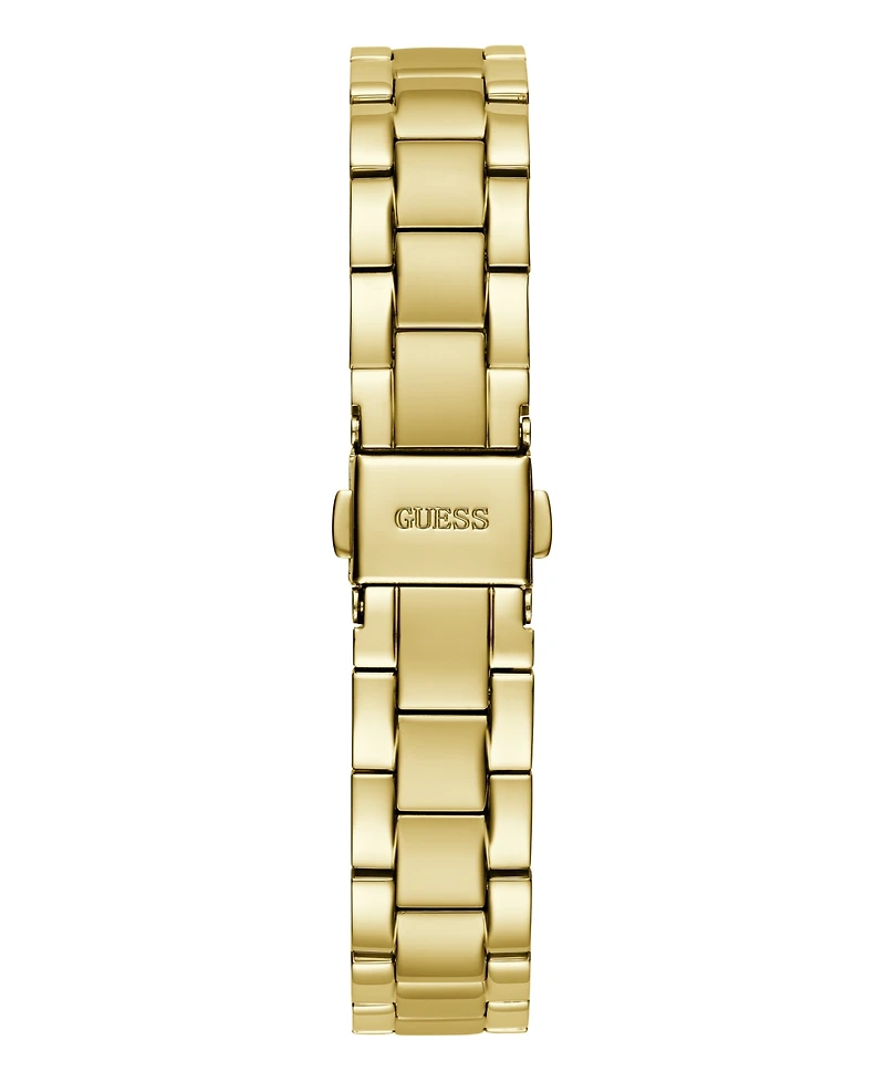 Guess Women's Analog Gold-Tone Stainless Steel Watch 30mm