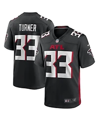 Men's Nike Michael Turner Black Atlanta Falcons Game Retired Player Jersey