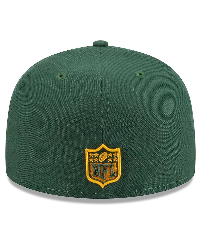 Men's New Era Green Bay Packers Main Patch 59FIFTY Fitted Hat
